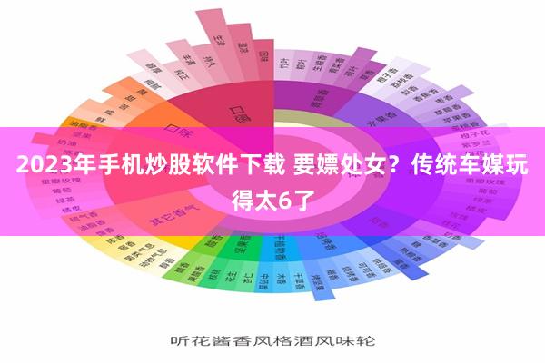 2023年手机炒股软件下载 要嫖处女？传统车媒玩得太6了