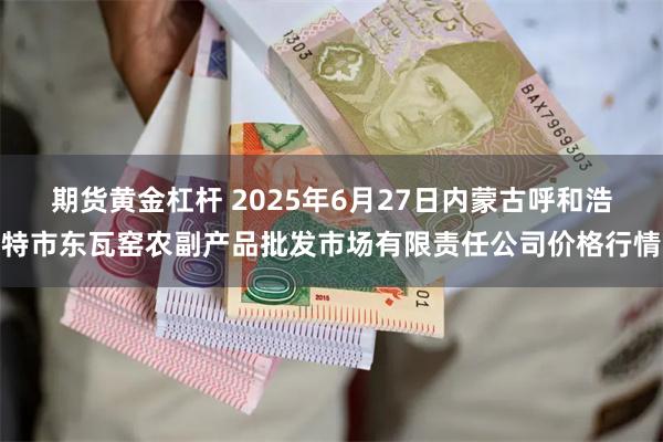 期货黄金杠杆 2025年6月27日内蒙古呼和浩特市东瓦窑农副产品批发市场有限责任公司价格行情